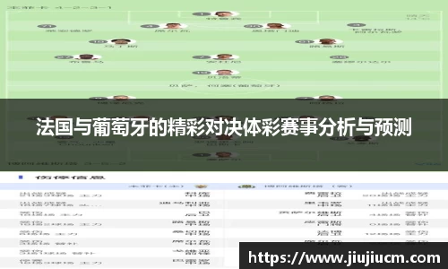 法国与葡萄牙的精彩对决体彩赛事分析与预测