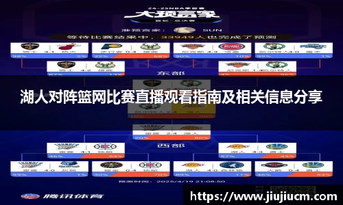 湖人对阵篮网比赛直播观看指南及相关信息分享